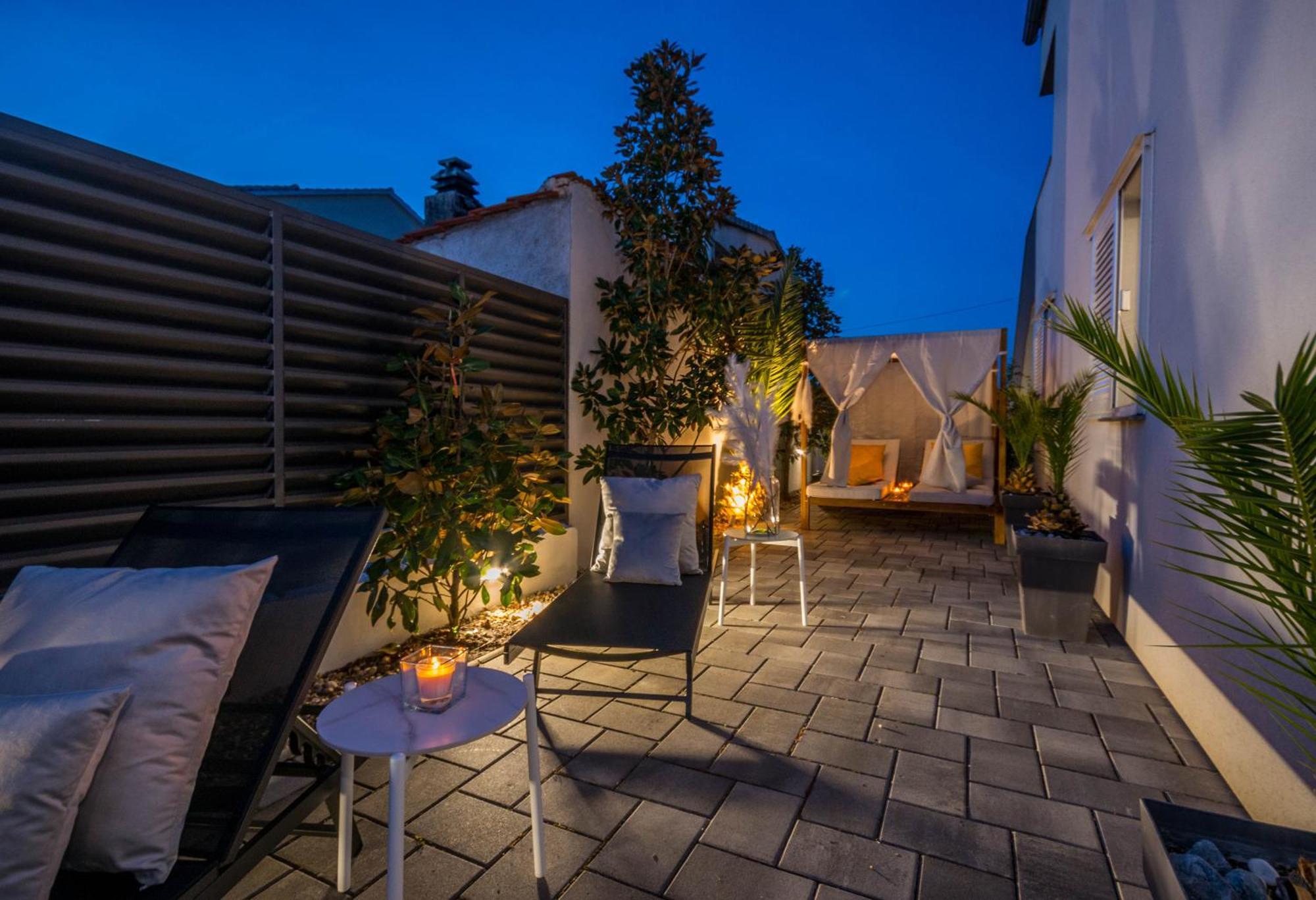 Apartament House With Pool Ledenko Biograd Na Moru Zewnętrze zdjęcie