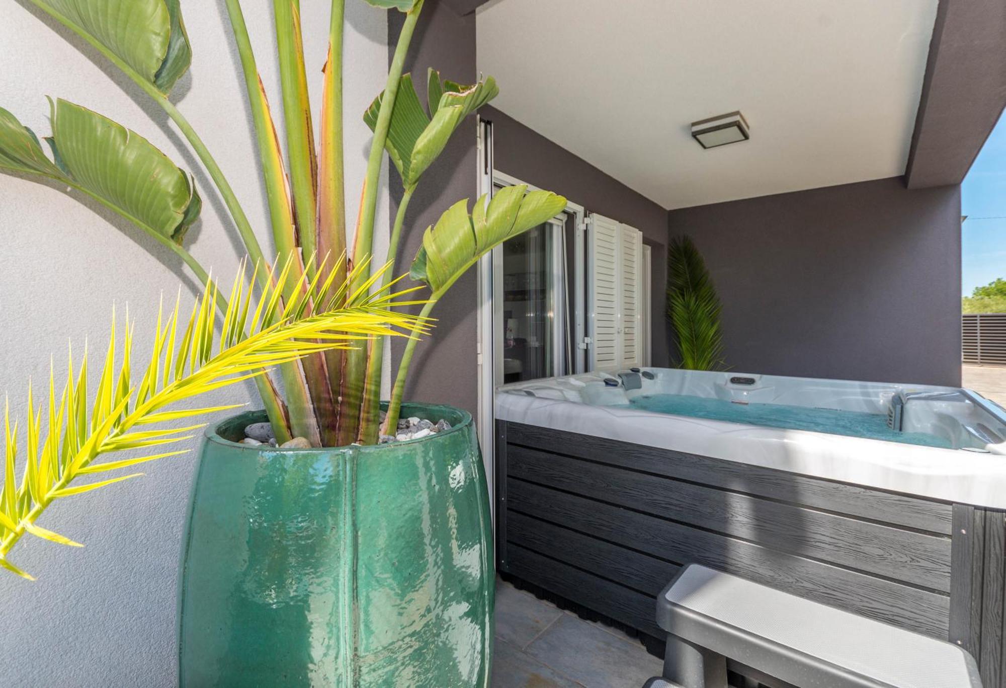Apartament House With Pool Ledenko Biograd Na Moru Zewnętrze zdjęcie